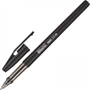 Ручка шариковая Attache Basic (0.5мм, черный цвет чернил, масляная основа) 1шт.