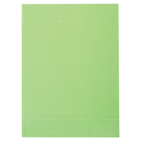 Картон цветной двусторонний Brauberg (50 листов, зеленый, тонированный, А4) (128984), 20 уп.