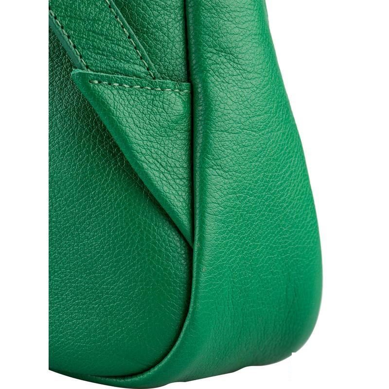 Рюкзак дорожный женский Fabula Every day, натур.кожа, зеленый (S.141.FP)