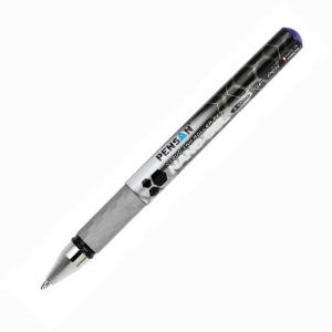 Ручка гелевая Pensan Nano Gel (0.7мм, синий, резиновая манжетка) 1шт.