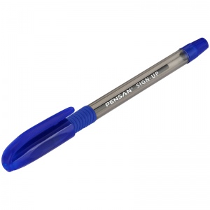 Ручка шариковая Pensan Sign-Up (0.8мм, масляная основа, синий цвет чернил) 1шт. (2410/12)