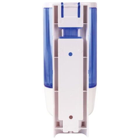Диспенсер для жидкого мыла Лайма, наливной 380мл, ABS-пластик белый (тонированный) (603921), 50шт.