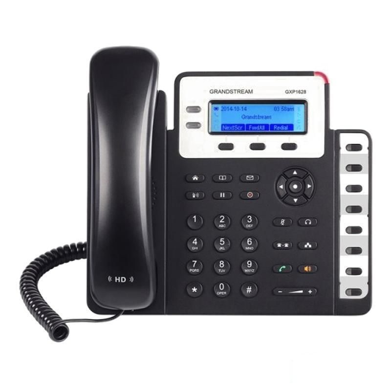 Телефон IP Grandstream GXP1628, черный
