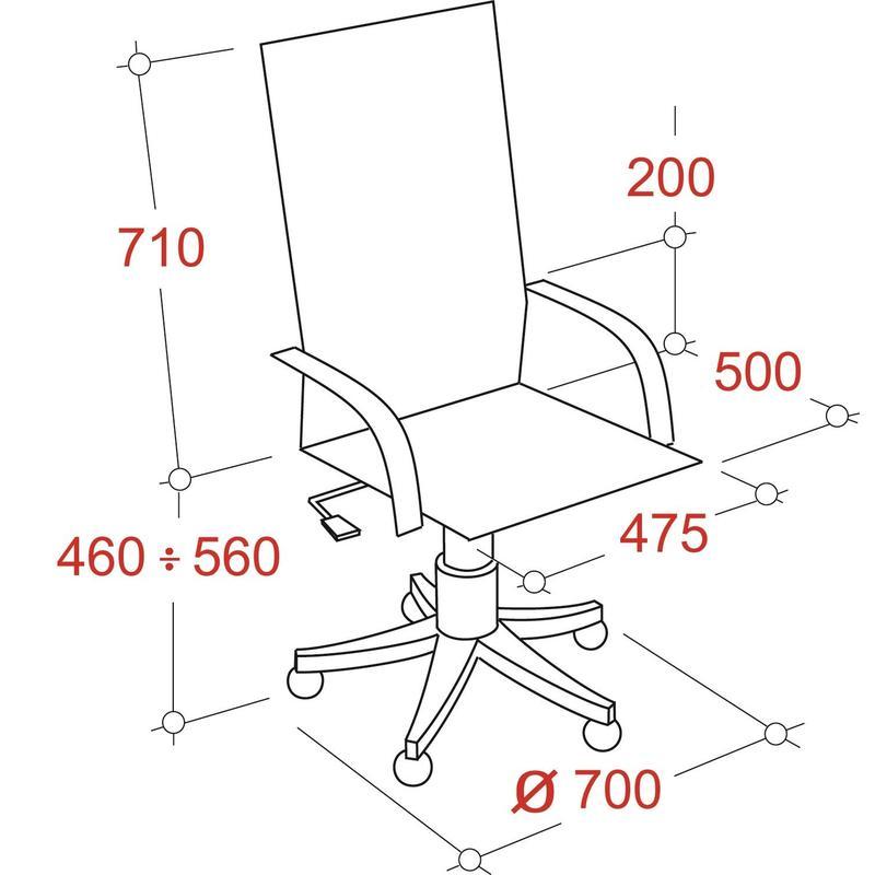 Кресло игровое Easy Chair 690 TPU, экокожа/ткань оранжевое/черное, экокожа/ткань, пластик
