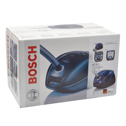 Пылесос Bosch BSGL32383, 2300Вт, синий (BSGL32383)