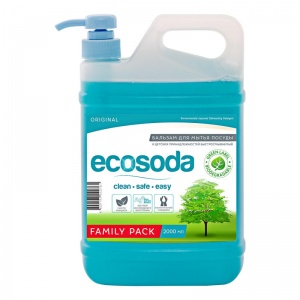 Средство для мытья посуды EcoSoda Original, 2л