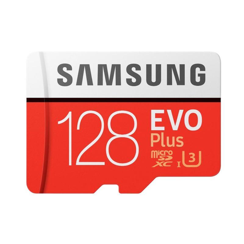 Карта памяти 128 ГБ microSDXC Samsung EVO Plus UHS-I U3 V30 A2  (SAM-MB-MC128KARU)