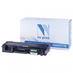 Картридж NV-Print совместимый с Xerox 106R02778 (3000 страниц) черный