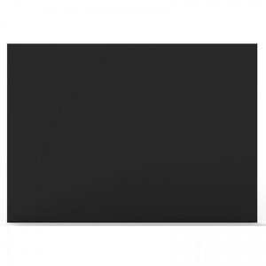Доска меловая приставная/настенная Attache Non frame (50х70см, без рамки) черная