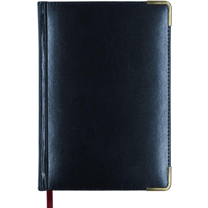 Ежедневник недатированный А5 Bruno Visconti Persona (136 листов) обложка кожзам, синий