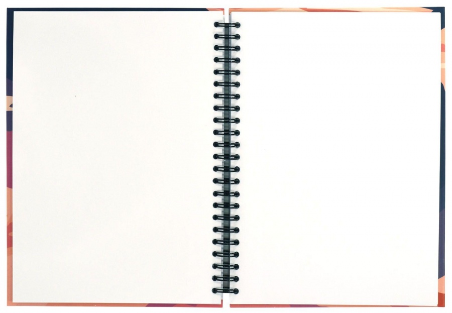 Блокнот для зарисовок А5, 80л АРТФормат Горный Пейзаж (80 г/кв.м, спираль, твердая обложка, матовая ламинация)