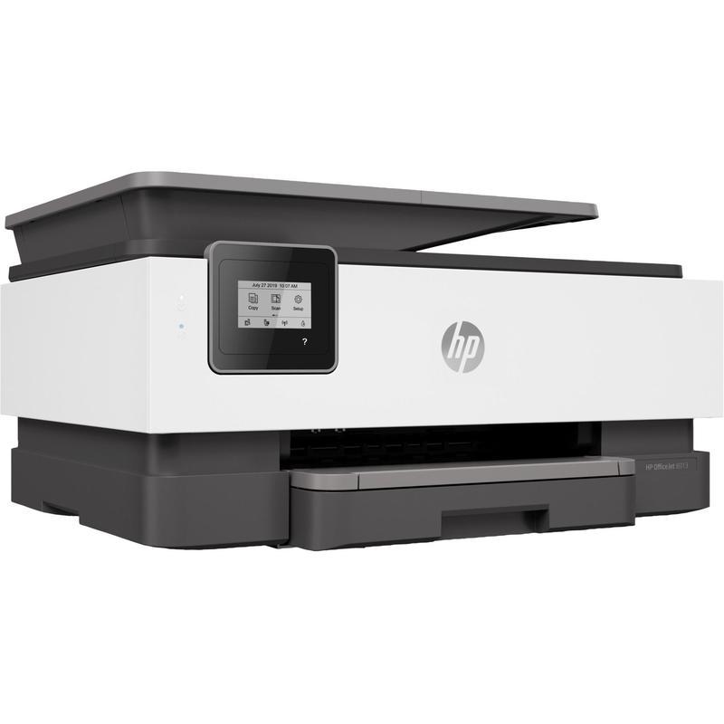 МФУ струйное HP OfficeJet 8013 AiO, белый/серый, USB (1KR70B)