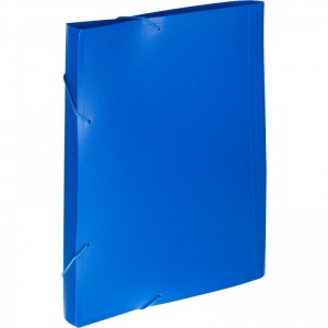 Папка на резинках Attache (А4, 30мм, 700мкм, пластик) синяя