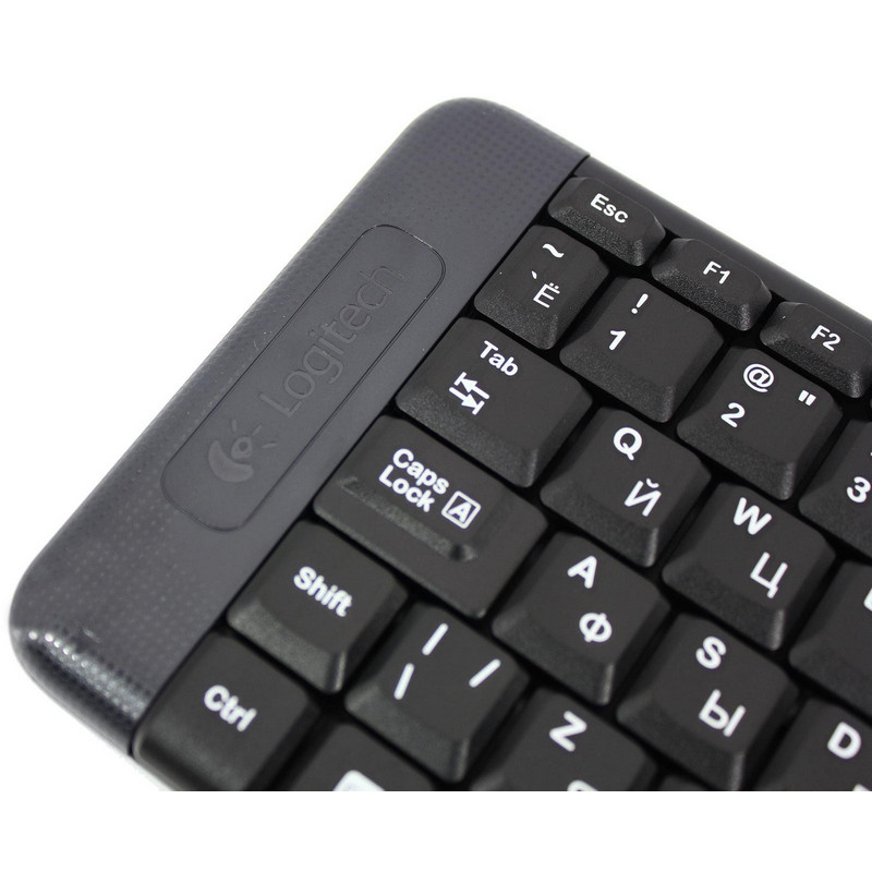 Набор клавиатура+мышь Logitech MK220, беспроводной, USB, черный (920-003169)