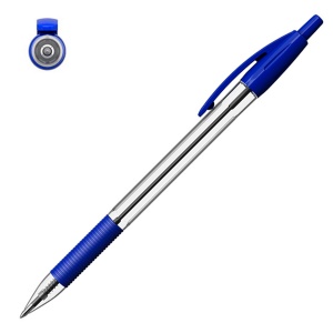 Ручка шариковая автоматическая Erich Krause R-301 Classic (0.5мм, синий цвет чернил) (46758)