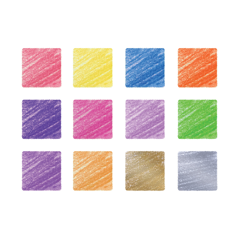 Карандаши цветные 12 цветов Мульти-Пульти &quot;Енот в космосе&quot; (L=176мм, d=5мм, двусторонние, утолщенные) 6шт. (CP_33721)
