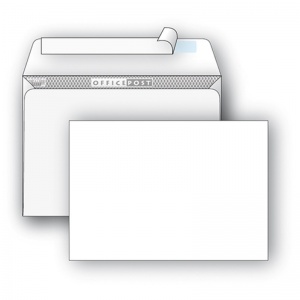 Конверт почтовый C4 Packpost OfficePost (229x324, 90г, стрип) белый, 250шт.