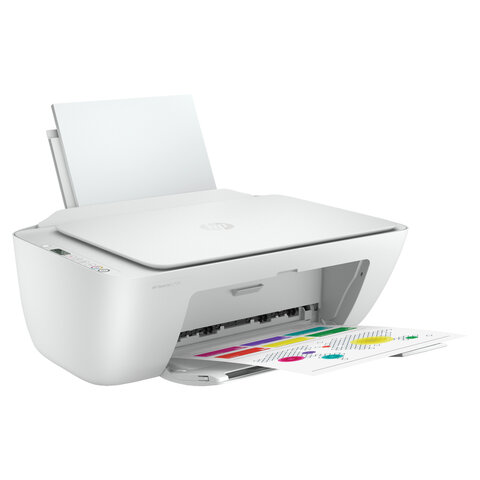 МФУ струйное HP DeskJet 2720, USB/LAN, алюминий (3XV18B)