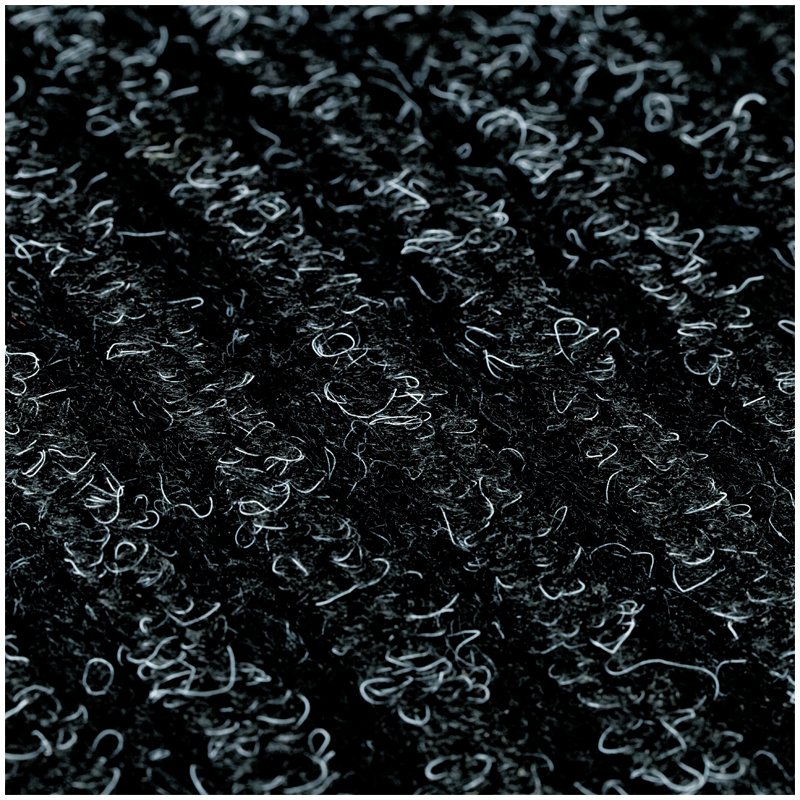 Коврик входной влаго-грязезащитный OfficeClean, 600x900мм, ворсовый, черный (285746)