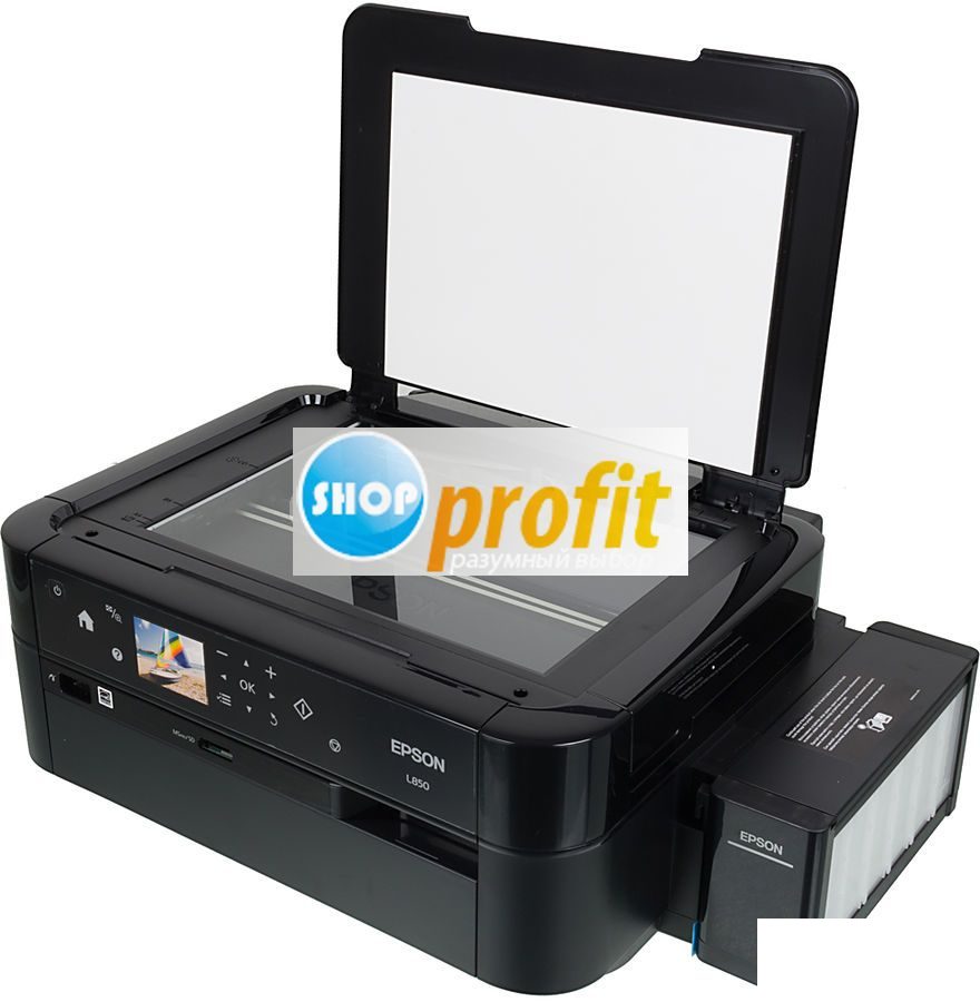 МФУ струйное Epson L850, черный, USB (C11CE31402)