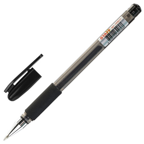 Ручка гелевая Staff &quot;Basic&quot; (0.35мм, черный, держатель) 36шт. (143677)
