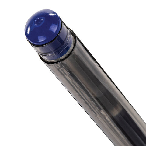 Ручка гелевая Staff &quot;Basic&quot; (0.35мм, синий, держатель) 36шт. (143676)