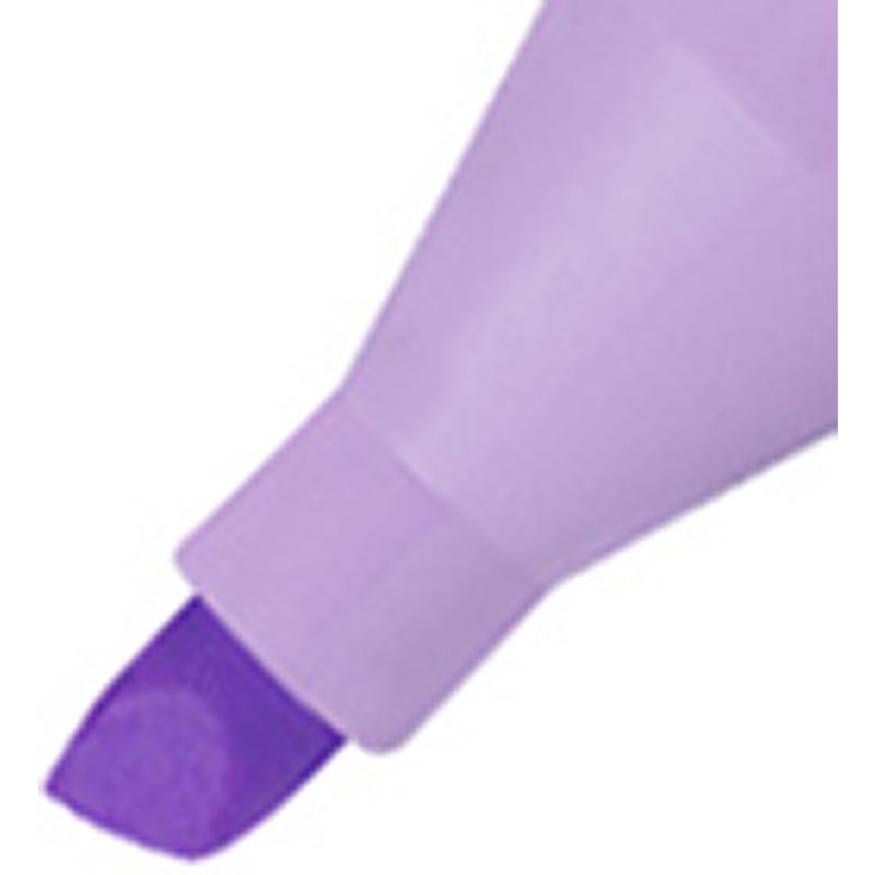 Маркер-текстовыделитель Kores High Liner Plus Pastel (0.5-5мм, фиолетовый), 12шт.
