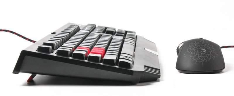 Набор клавиатура+мышь A4 Q1500/B1500 (Q110+Q9), USB, проводной, черный (Q1500/B1500)