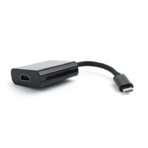 Адаптер видео Cablexpert, USB Type-C - HDMI, 0.15м