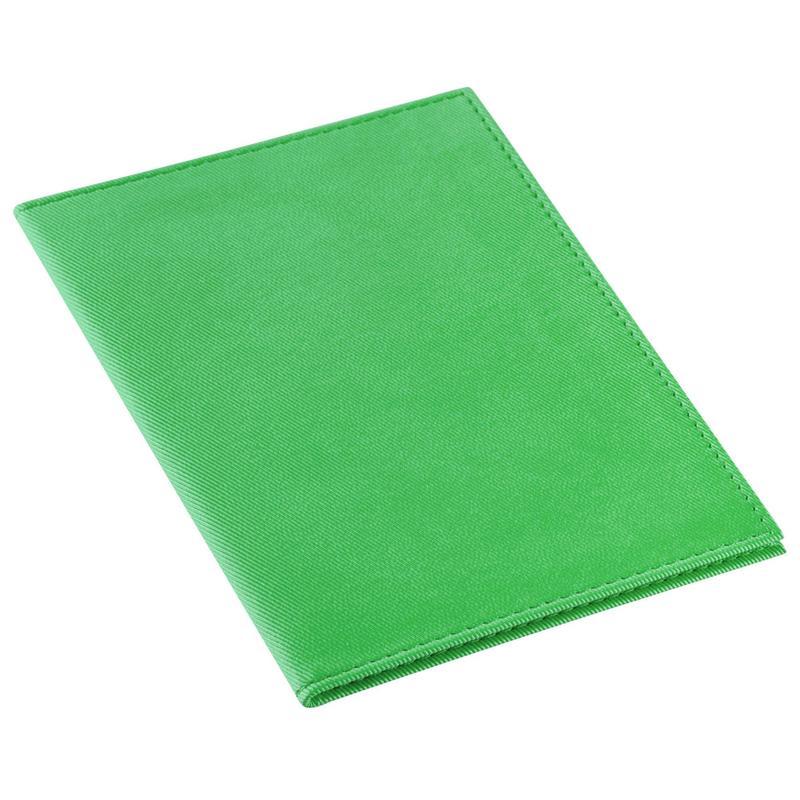 Обложка для паспорта Twill, кожзам, зеленая (6696.90)