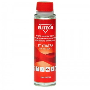 Масло моторное синтетическое Elitech 2Т Ультра, 0.2л (2002.000300)