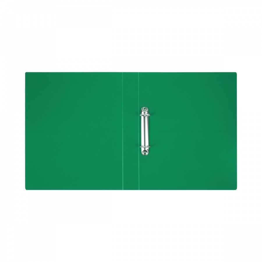 Папка на 2-х кольцах Стамм (А4, корешок 40мм, 500мкм) зеленая (ММ-32178), 10шт.