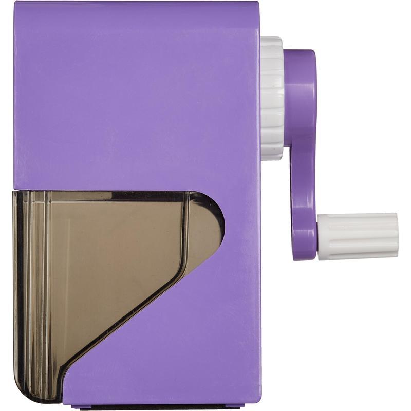 Точилка для карандашей механическая Attache Bright Colours (1 отверстие) фиолетовая