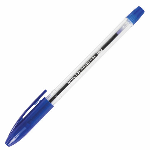 Ручка шариковая Brauberg Model-M Original (0.35мм, синий цвет чернил) 12шт. (143250)