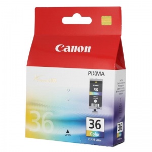 Картридж оригинальный Canon CLI-36 (250 страниц) цветной (1511B001)