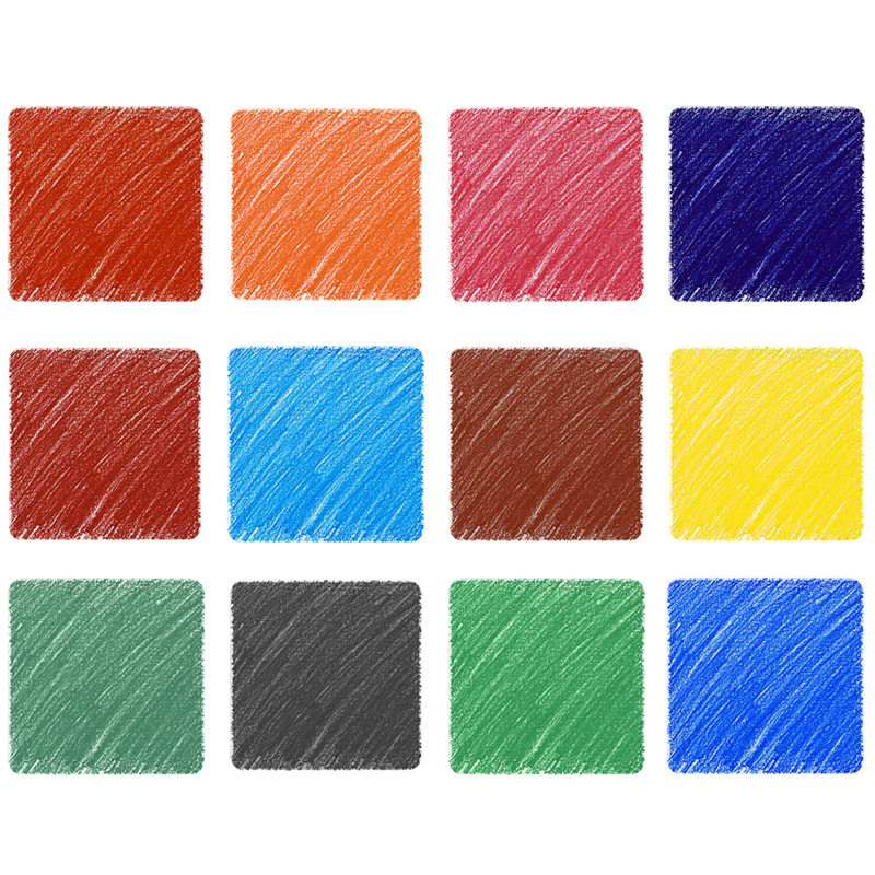 Карандаши цветные 12 цветов ArtSpace &quot;Монстрики&quot; (L=177мм, D=7мм, 6гр) картон, европодвес (CP_41030)