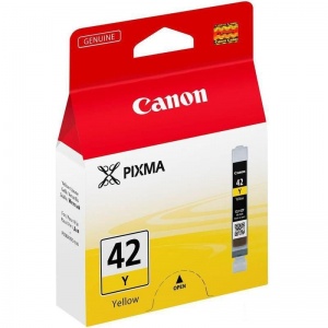 Картридж оригинальный Canon CLI-42Y (300 страниц) желтый (6387B001)