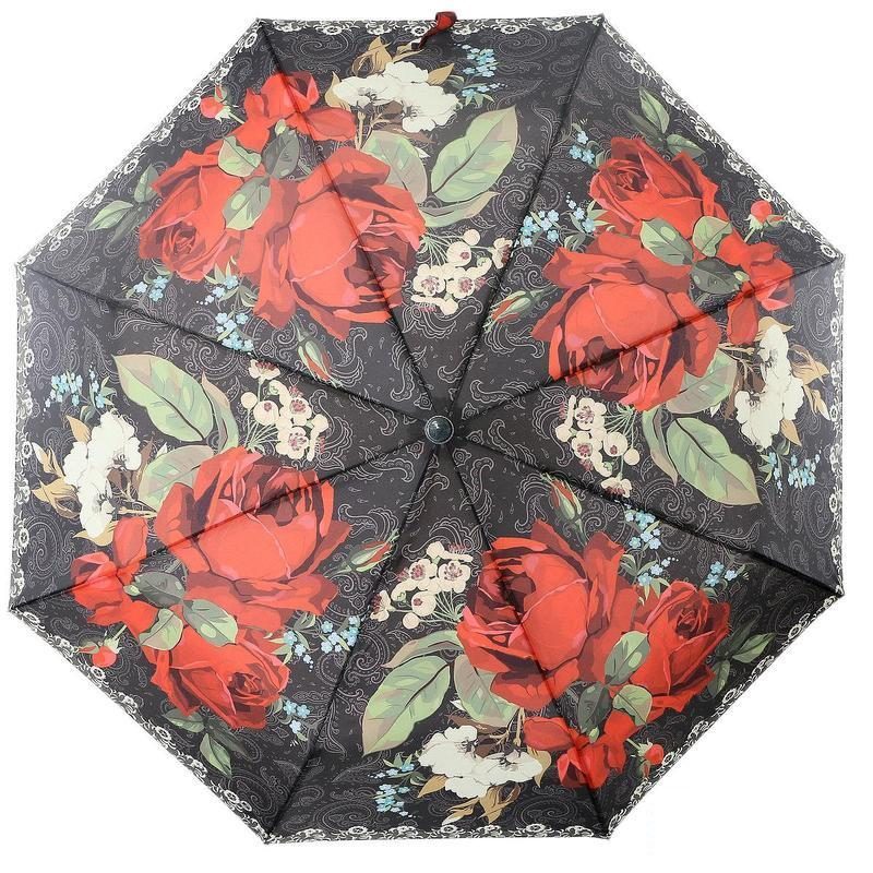 Зонт женский Magic Rain автоматический, 3 сложения, цветной (7224)