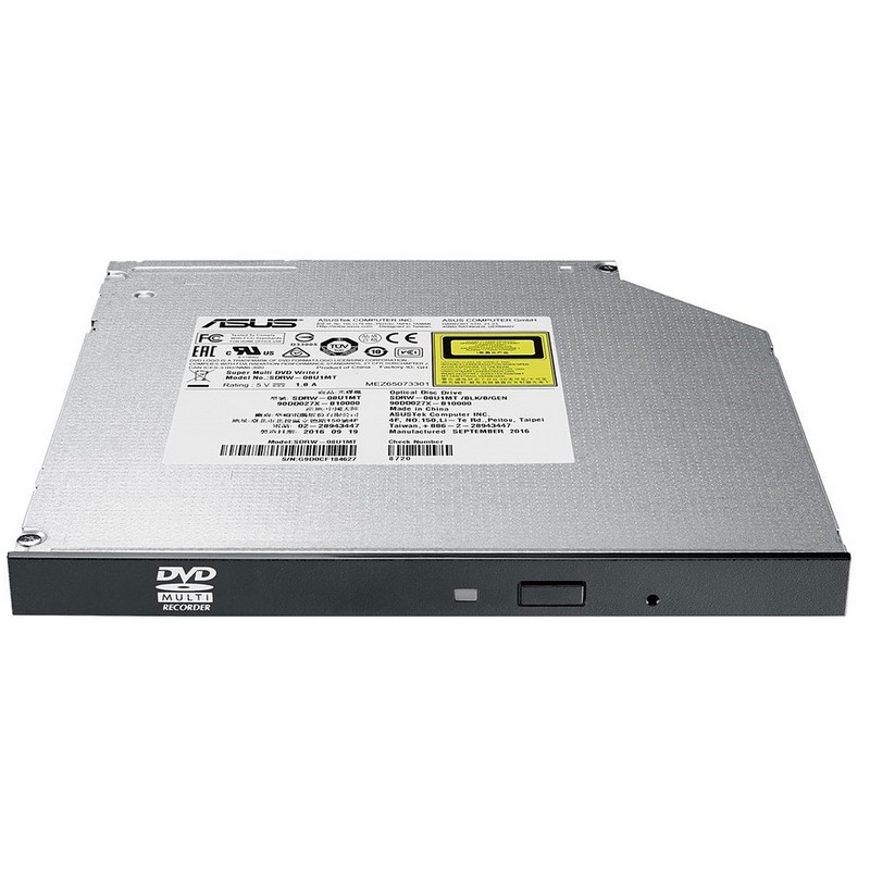 Оптический привод DVD-RW Asus SDRW-08U1MT/BLK/B/GEN, внутренний, SATA