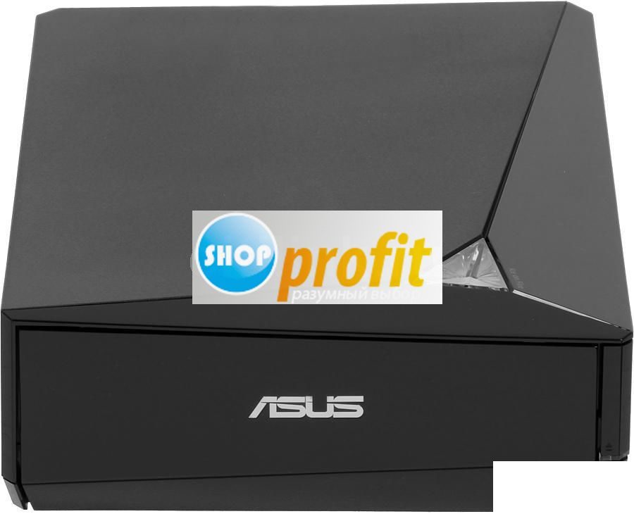 Оптический привод Blu-Ray RE Asus BW-12D1S-U/BLK/G/AS, внешний, USB, черный, Retail (BW-12D1S-U/BLK/G/AS)