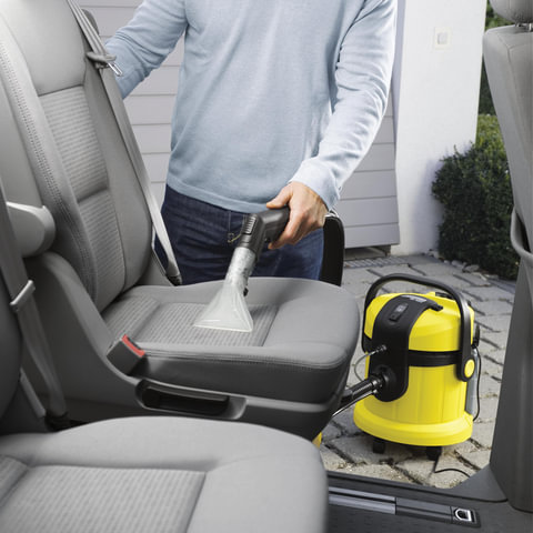 Моющий пылесос Karcher SE 4002, 1400Вт, желтый (1.081-140.0)