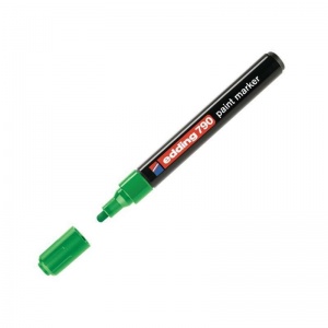 Маркер-краска Edding E-790 (2-4мм, зеленый) пластик, 1шт. (E-790/4)