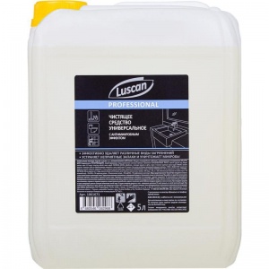 Чистящее средство универсальное Luscan Professional, антимикробное, жидкость 5л, 4шт.