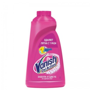 Пятновыводитель жидкий Vanish Oxi Action, 1л, флакон (5900627006315)