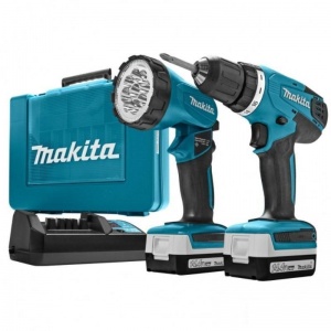 Дрель-шуруповерт аккумуляторная Makita DF347DWLE