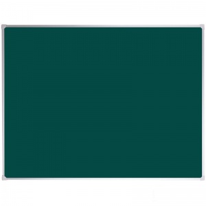 Доска магнитно-меловая OfficeSpace (120x90см, алюминиевая рамка) зеленая (ML_20417)