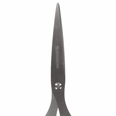 Ножницы Brauberg Classic 160мм, симметричные ручки, черные (230933), 12шт.