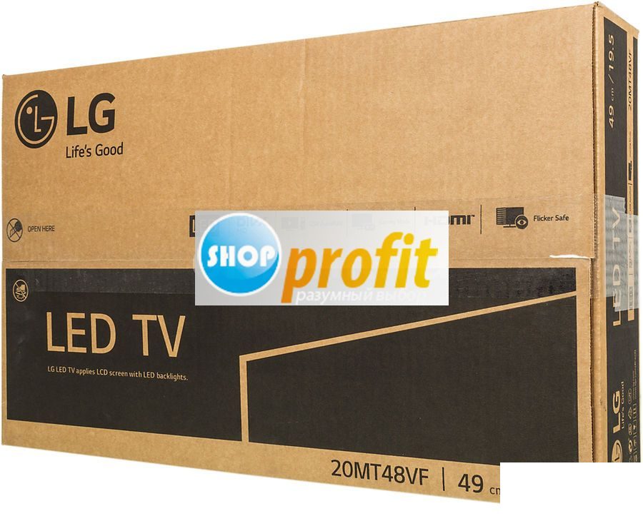 LED телевизор 20&quot; LG 20MT48VF-PZ, HD Ready (720p), черный (20MT48VF-PZ)