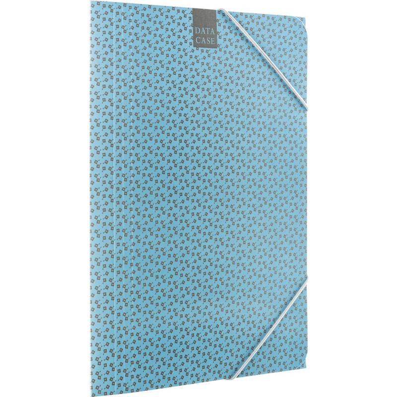Папка на резинках картонная Attache (А4, корешок 30мм, до 300 листов) синий