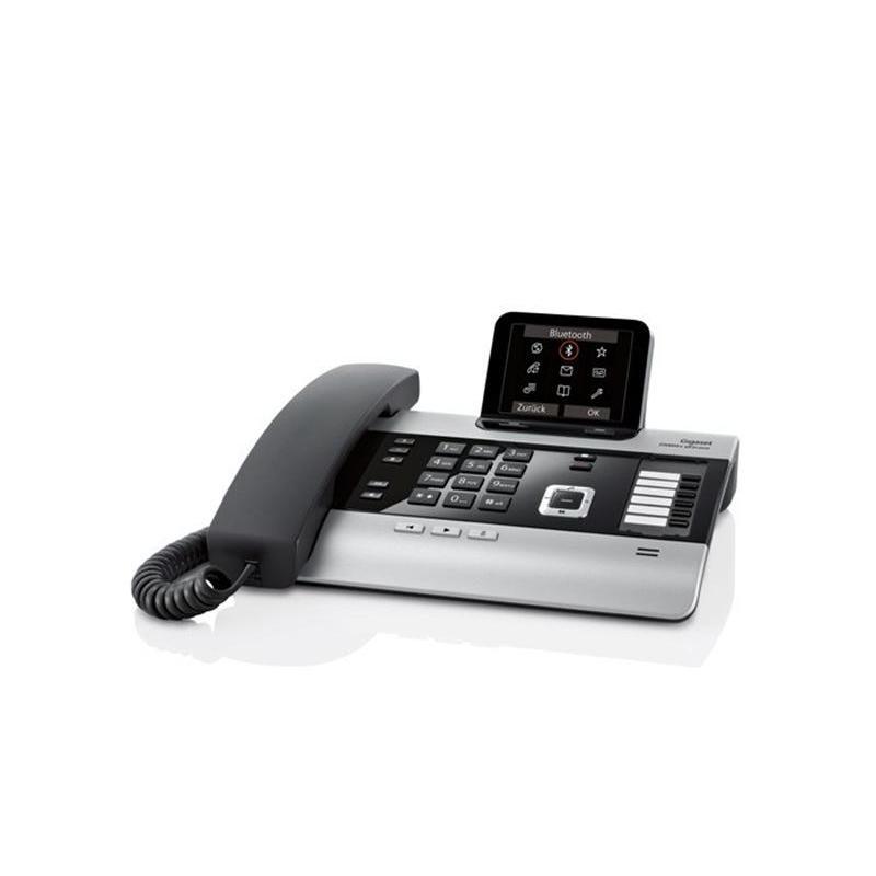 Телефон IP Gigaset DX800A, черный/белый